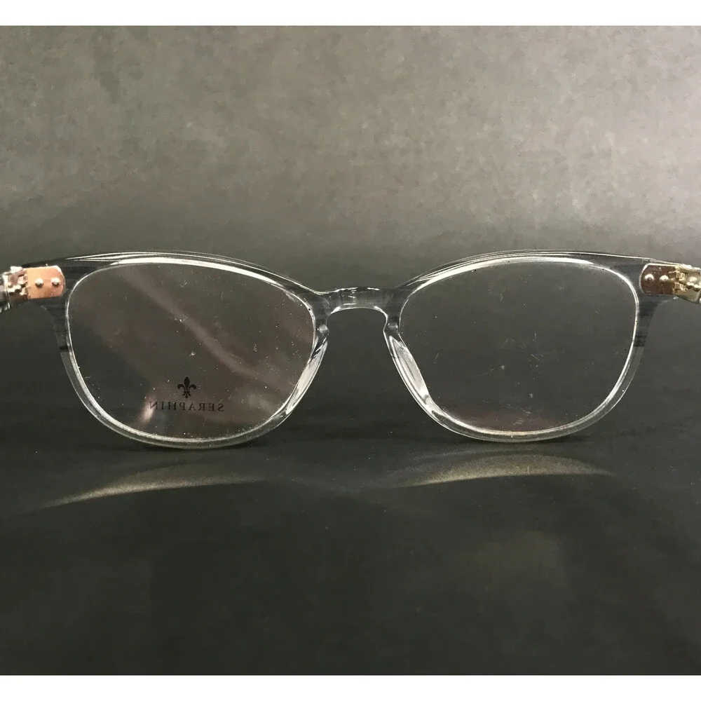 Seraphin Eyeglasses Frames WARWICK/8054 Manhattan Blue Fade Cat Eye 51-17-145